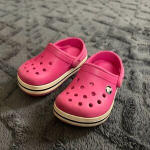 Crocs pink size baby 4/5